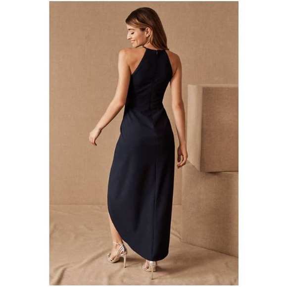 BHLDN Marceau Dress Navy Size 4 - Picture 9 of 9
